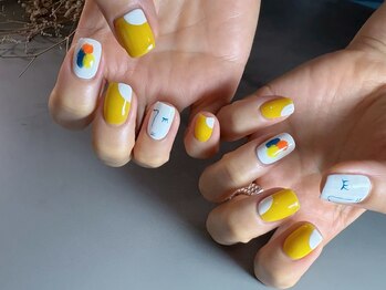カカネイルズ(Kaka nails)/【デザインアート】ポップ