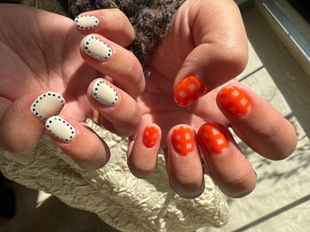 シー(Shhh...)/オレンジチェック