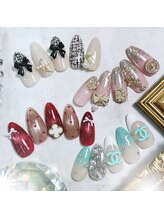 エスフィーネイルサロン ブリーユ(Esfy nailsalon Brille)/2月定額デザイン