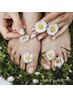【かかとつるつる】角質ケア＋フットネイル（フットバス付）120分 ¥9,990