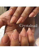 クリスタルネイル ボンベルタ橘店(CRYSTAL NAIL)/シンプルネイル