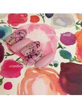 クランベリーネイル(cranberry nail)/ハンドデザイン