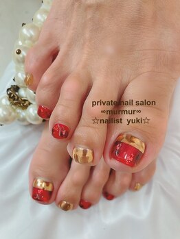 プライベート ネイルサロン マーマ(murmur)/垢ミラーネイル