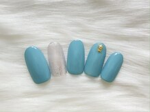 モンスリールネイル(Mon sourire nail)/【ハンド】定額アート6980円