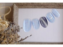 ファストネイル アスナル金山店(FAST NAIL)/紫陽花　塗りかけ　【11277】
