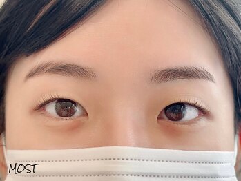 モスト(MOST)/★まつげパーマ＆眉デザイン★