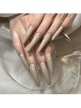 ピンキーネイル(Pinky Nail)/長さだしワンカラー
