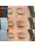 【フリーハンドで骨格似合わせ☆】眉毛スタイリングWAX脱毛(間引き&メイク込)