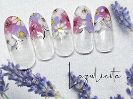 コスモスっぽいお花畑デザイン♪