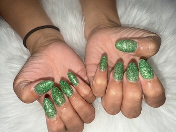 アネラネイル(Anela nail)/10本長さだし*フラッシュネイル*