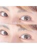 【汗をかく夏の時期オススメ】選べる上まつ毛パーマ×下まつエク20本セット★