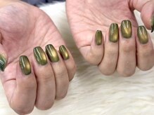 ビーエスネイル 金山店(bs-nail)/《7500円》ゴールド微粒子マグ