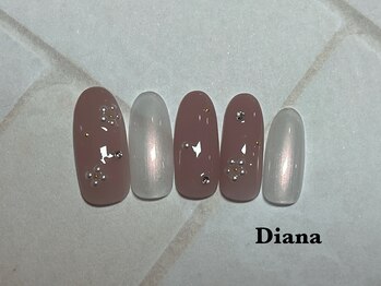 ディアナ ひたちなか高場店(DIANA)/定額ネイル &nbsp;6600円 &nbsp;B-121