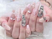 プティネイル 池袋(Puty Nail)/さくらんぼビジューネイル