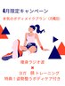 4月キャンペーン【月額プラン】本気のボディメイク/月4回/ボディケア特典付き