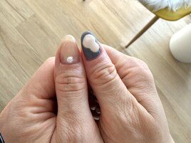 ちぐはぐネイル