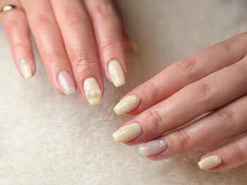 グロスネイル(gloss nail)/ジェルアート/パール