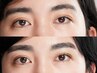 *無添加まつ毛パーマ(上)+美眉コース(眉デザイン+糸脱毛)*
