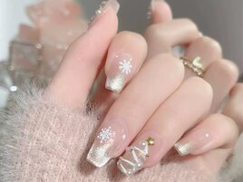 クリスマスネイル