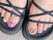 モレリア(morelia)/フット親指アート