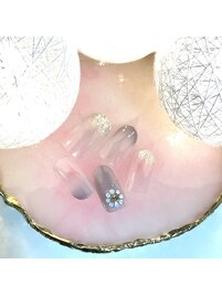 定額¥5500 シンプルネイル