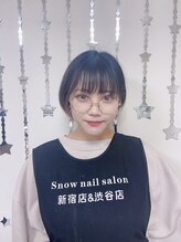 スノーネイルサロン 渋谷店(Snow nail salon) 小川祐可 中国出身