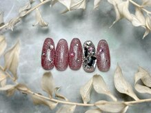 ブリスフルハピネス(Blissful happiness)/定額ネイル（Design）秋冬ver.