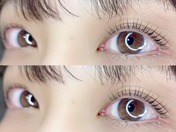 ナカシマヤ(Nakashimaya)の写真/初めての方にはナチュラルなまつ毛パーマやマツエクフラットラッシュがおすすめ!