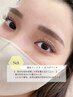 人気No.2 【set】眉毛ワックス×選べるまつげパーマ ¥11500