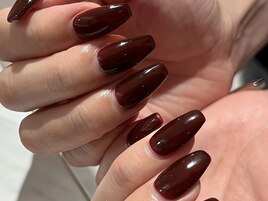 名駅深ブラウンネイル