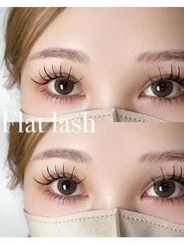 ラピス 横浜西口店(Lapis)/マツエク　フラットラッシュ　