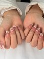 アモリ(Amori)&nbsp;浅粉法式×リボンで上品可愛い