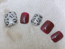 ラメキラレオパード♪