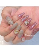 シュシュ(Chou chou)/カラーでアシメントリ‐