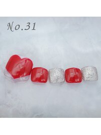 フットネイル：No.31