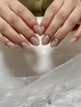 ヴィオリッシュ 大元店(VIOLISH)/grey × colorful stone