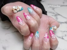 ネイル ファンシーファング(nail_fancy_fang)/3dネイル