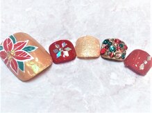 メゾフォルテ/Christmasネイル☆