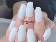 ゴージャス ネイル アンド スクール(Gorgeous)/ホワイトワンカラー