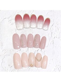 ネイルサロン 爪/シンプルアート