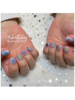 アンバースデー(UNBIRTHDAY)/ワンカラー＊シール追加