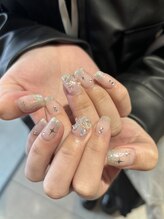 ネイルサロン マーノ(nail salon mano)/ラメグラデーションネイル