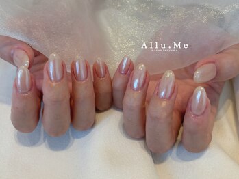 アリューミー 南青山店(Allu.Me)/オーロラネイル(staff:minori)