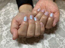 ノイネイル(noi nail)/ワンカラー＋パーツ追加