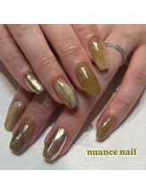 ビューティマーケット アングゥ(BEAUTY MARKET ungu)/抹茶ニュアンスネイル