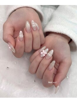 メル ネイル(Mel nail)/バラネイル