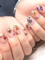 サロンドルリネイル(salon de Ruri nail) 手描きアート