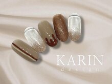 バレンタインネイル　¥9,000