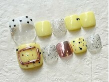 ネイルアンドアイ リリー 住道店(Lily)/フット定額デザイン12種　¥7700