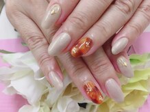 プルミエ ネイル(Premier Nail)/秋！べっ甲ネイル